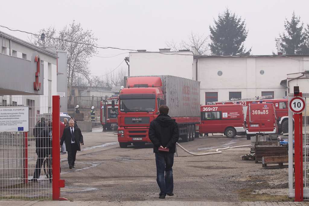 Pożar w Chojnowie