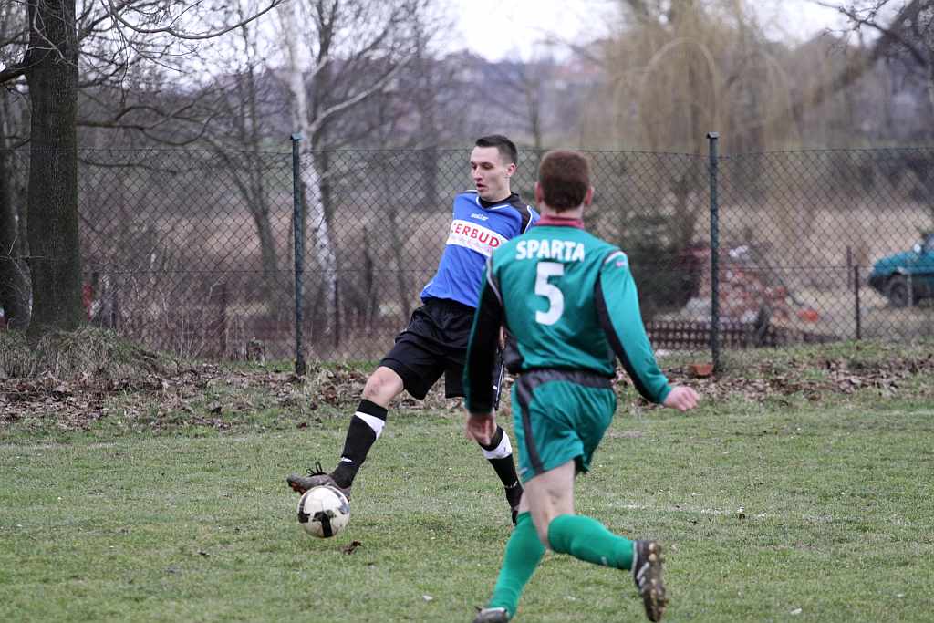 Błękitni - Sparta 1:3