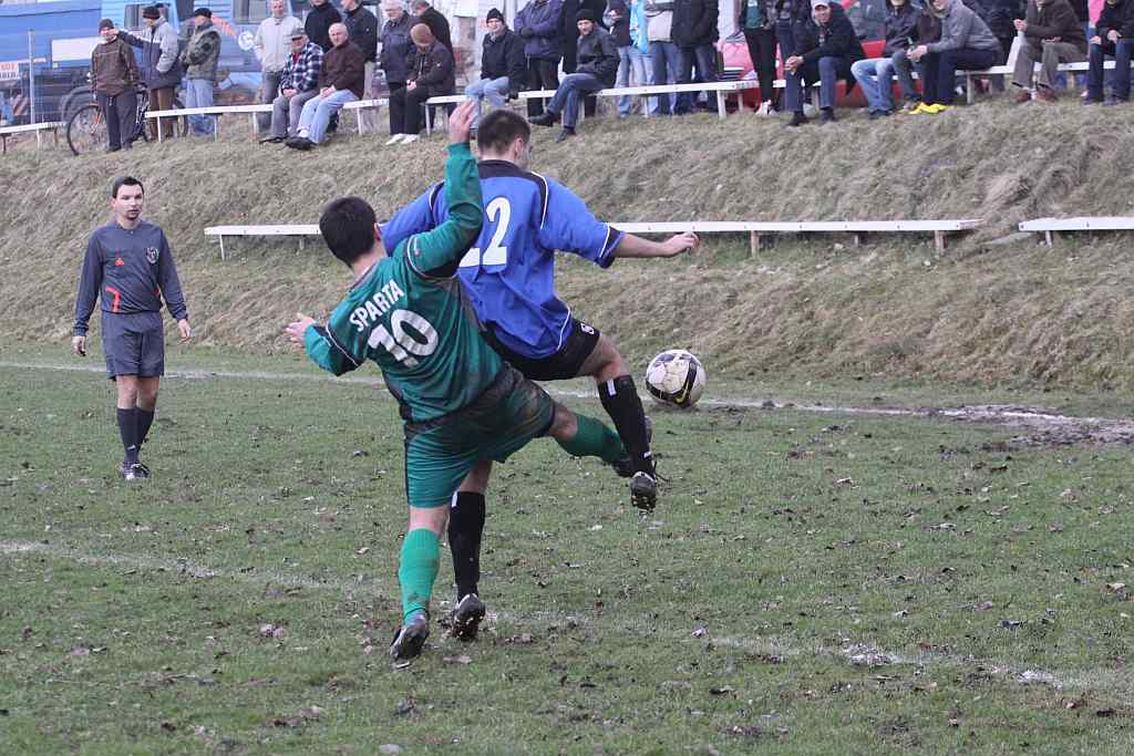 Błękitni - Sparta 1:3