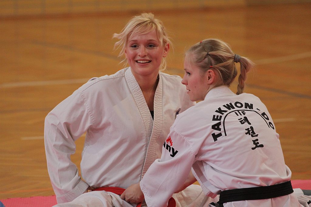 Trening Legnickiego Klubu Taekwondo
