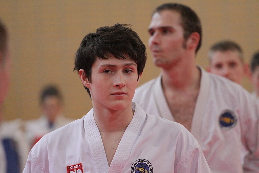 Trening Legnickiego Klubu Taekwondo