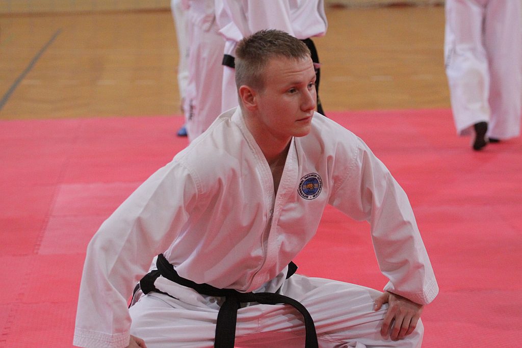 Trening Legnickiego Klubu Taekwondo