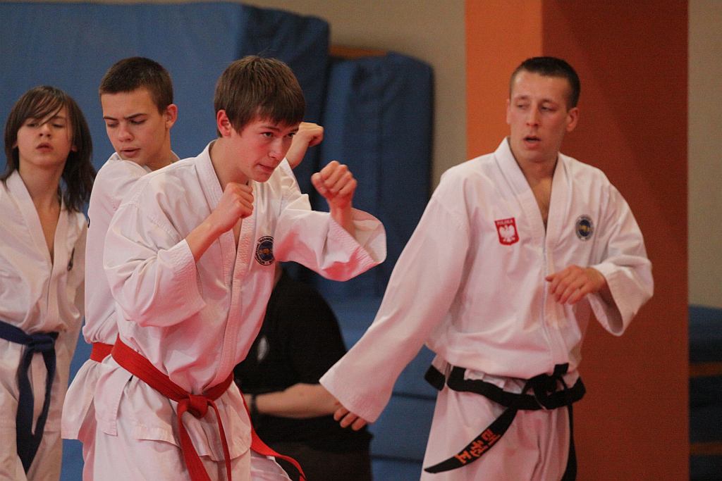 Trening Legnickiego Klubu Taekwondo