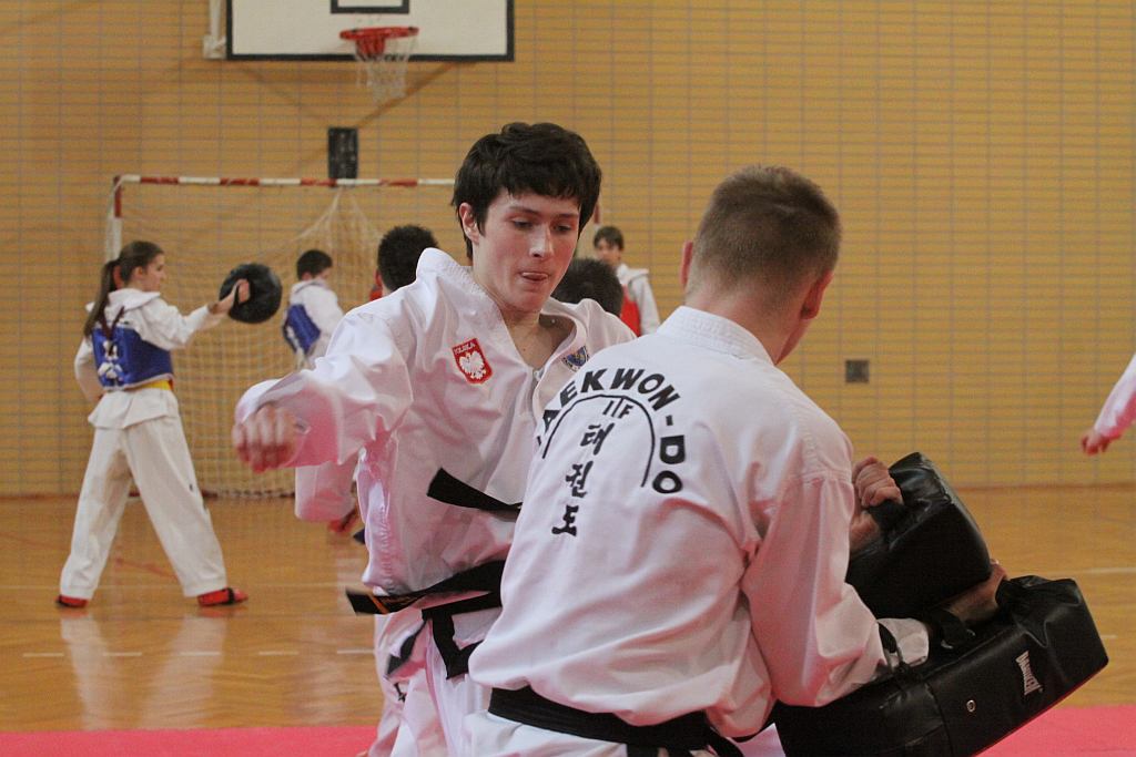 Trening Legnickiego Klubu Taekwondo