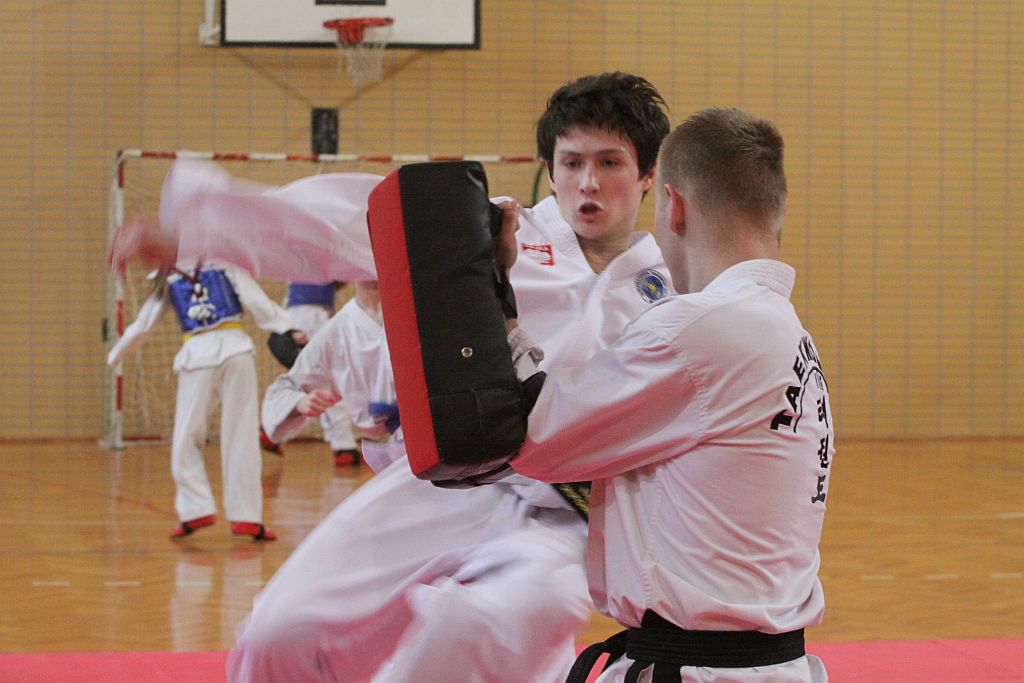 Trening Legnickiego Klubu Taekwondo