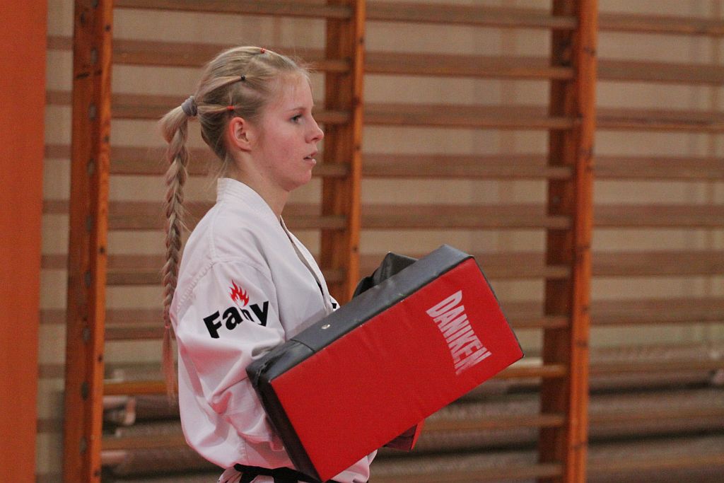 Trening Legnickiego Klubu Taekwondo