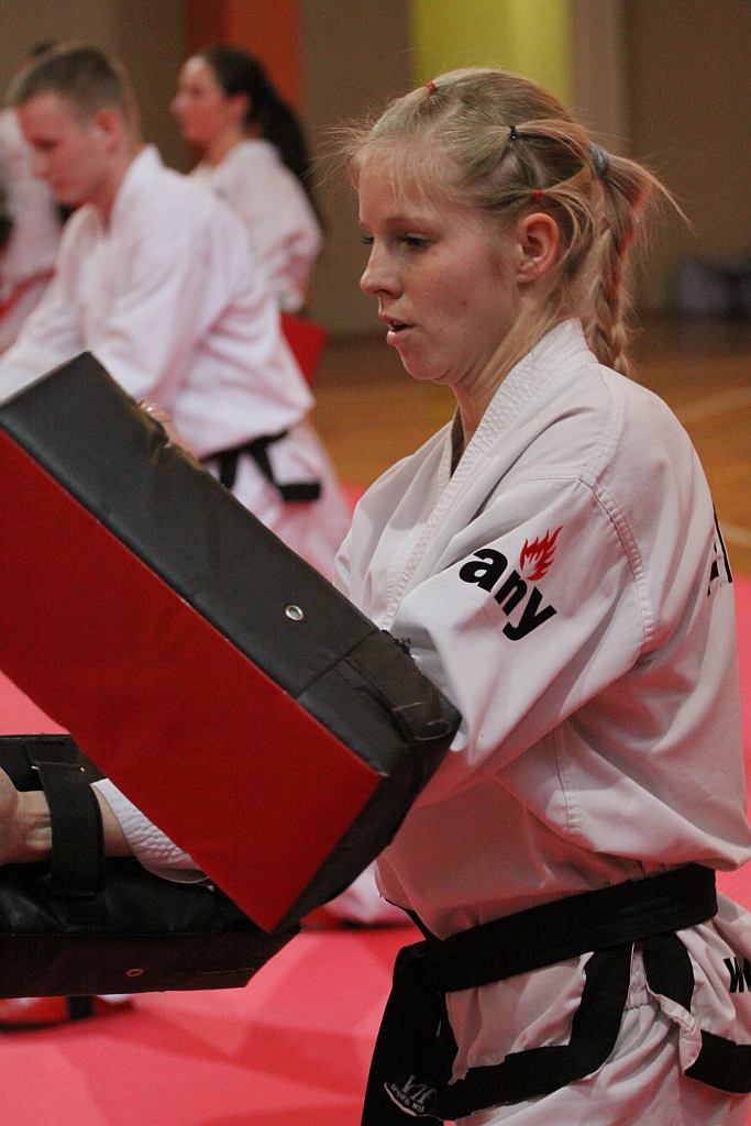 Trening Legnickiego Klubu Taekwondo