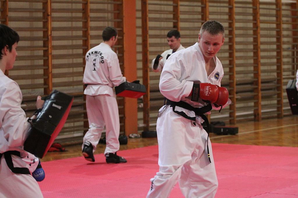 Trening Legnickiego Klubu Taekwondo