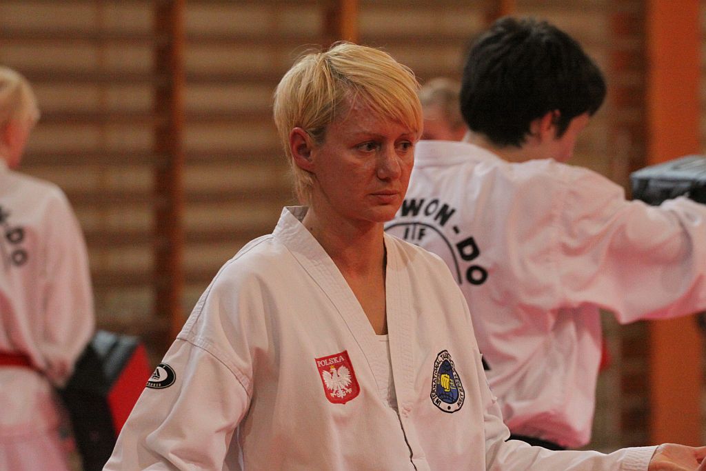 Trening Legnickiego Klubu Taekwondo