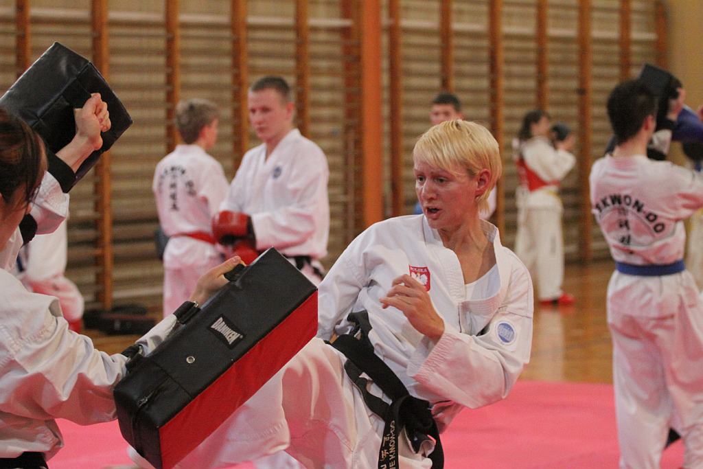 Trening Legnickiego Klubu Taekwondo