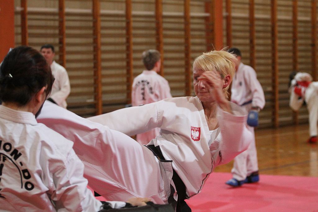 Trening Legnickiego Klubu Taekwondo