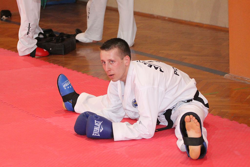 Trening Legnickiego Klubu Taekwondo