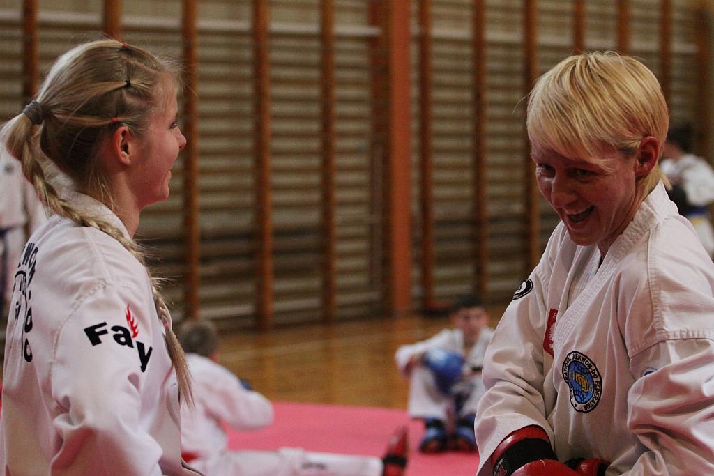 Trening Legnickiego Klubu Taekwondo