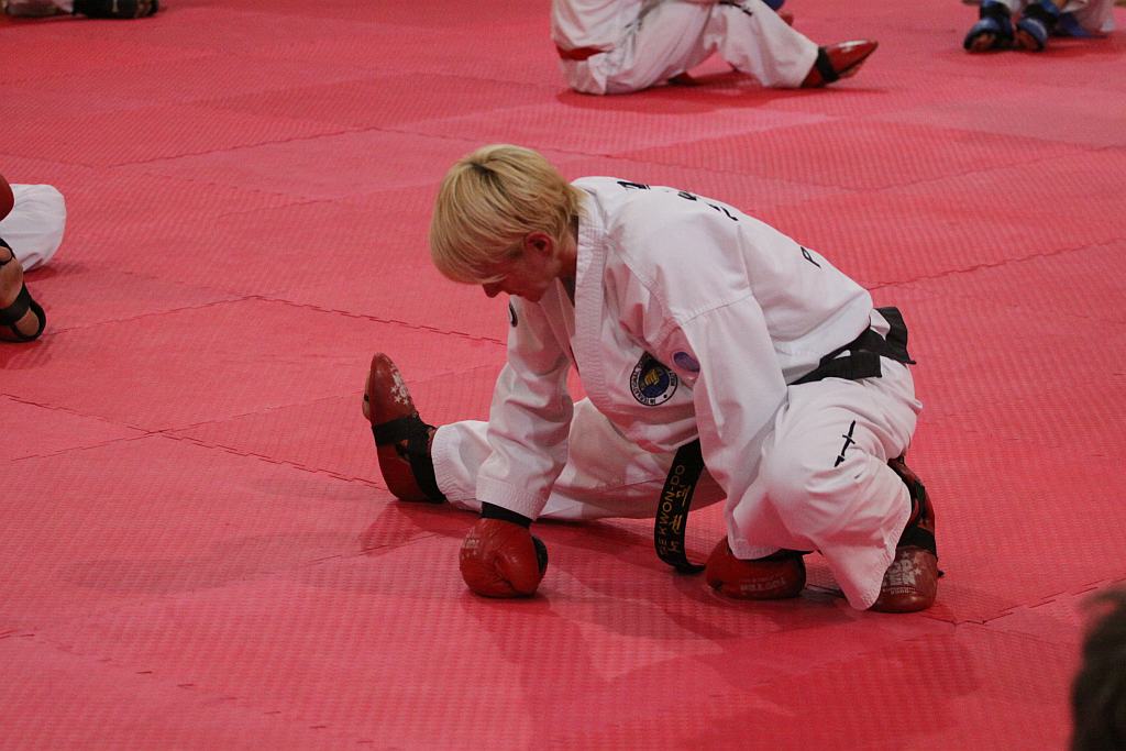 Trening Legnickiego Klubu Taekwondo