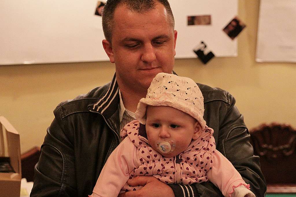 Maja i Andrzej Sikorowscy dla małej Mai.