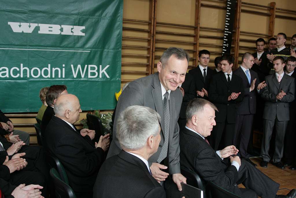 Prof. Jan Miodek w ZSEM
