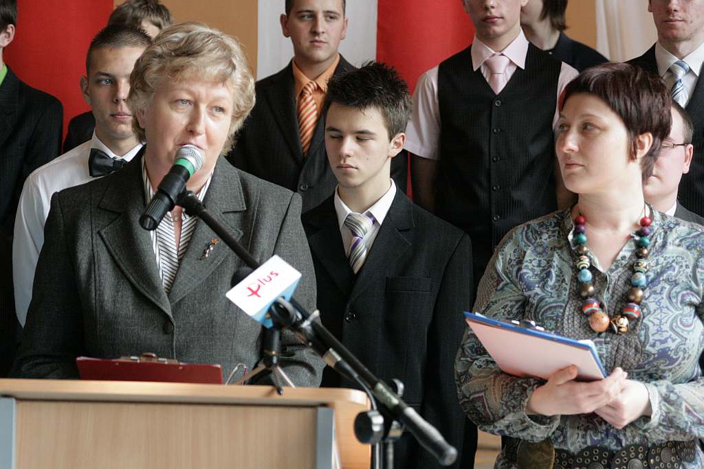 Prof. Jan Miodek w ZSEM