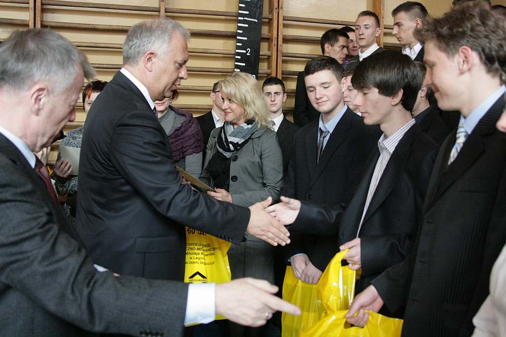 Prof. Jan Miodek w ZSEM