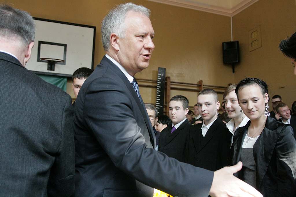 Prof. Jan Miodek w ZSEM