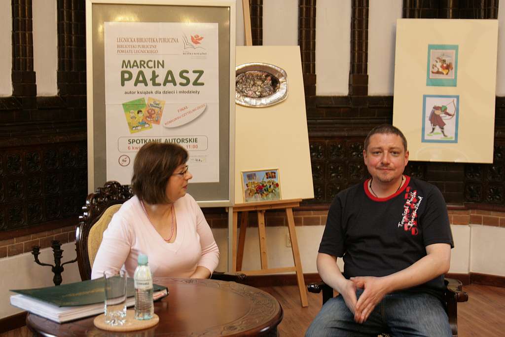 Marcin Pałasz w Legnicy