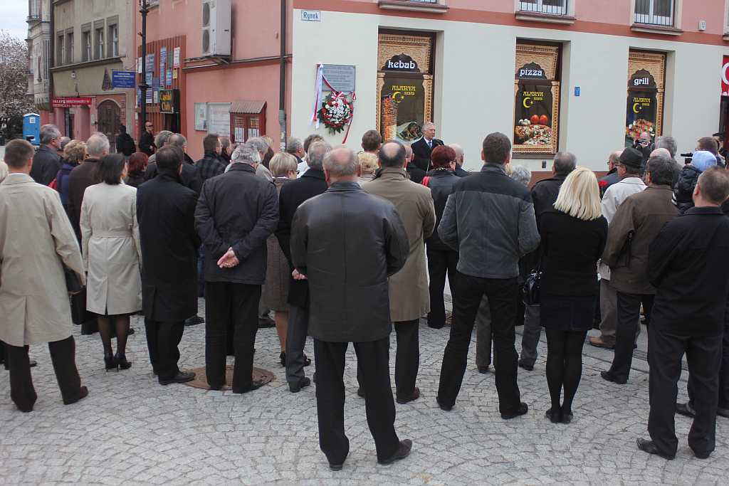 Tablica pamięci Jerzego Szmajdzińskiego