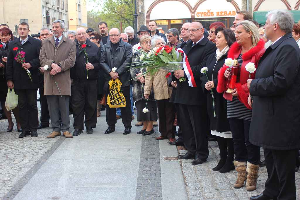 Tablica pamięci Jerzego Szmajdzińskiego