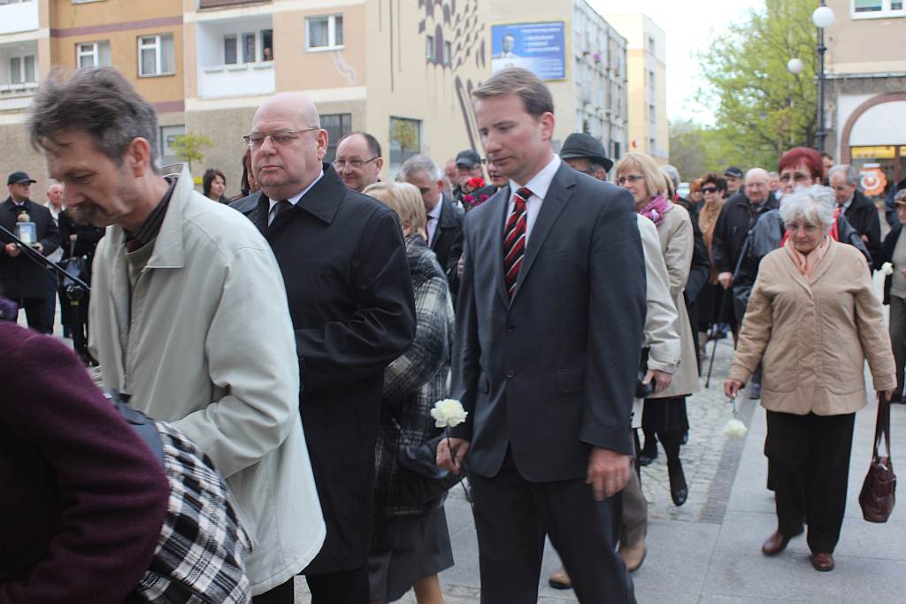 Tablica pamięci Jerzego Szmajdzińskiego