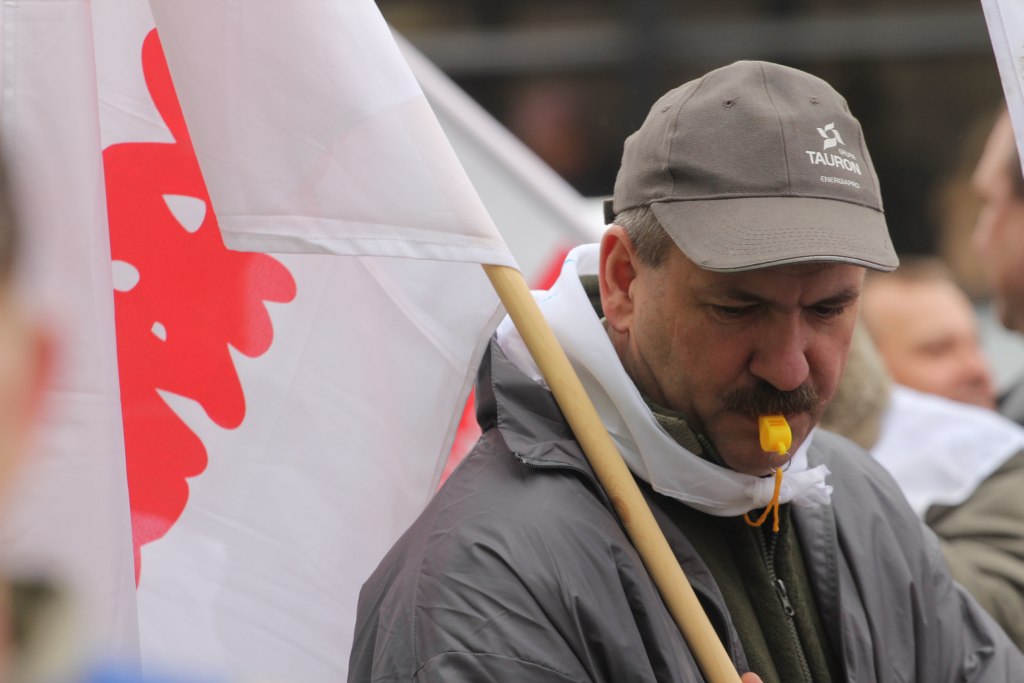 Związkowcy protestują we Wrocławiu