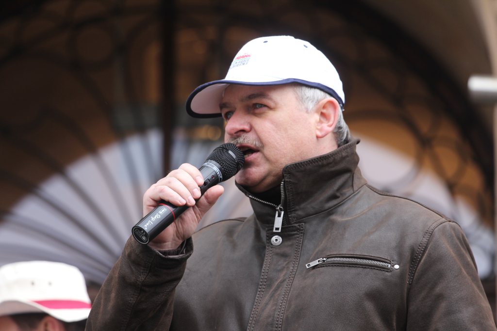 Związkowcy protestują we Wrocławiu