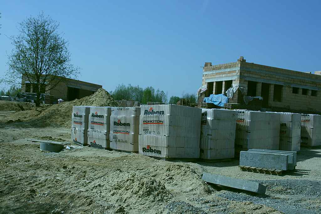 Budowa cmentarza w Jaszkowie