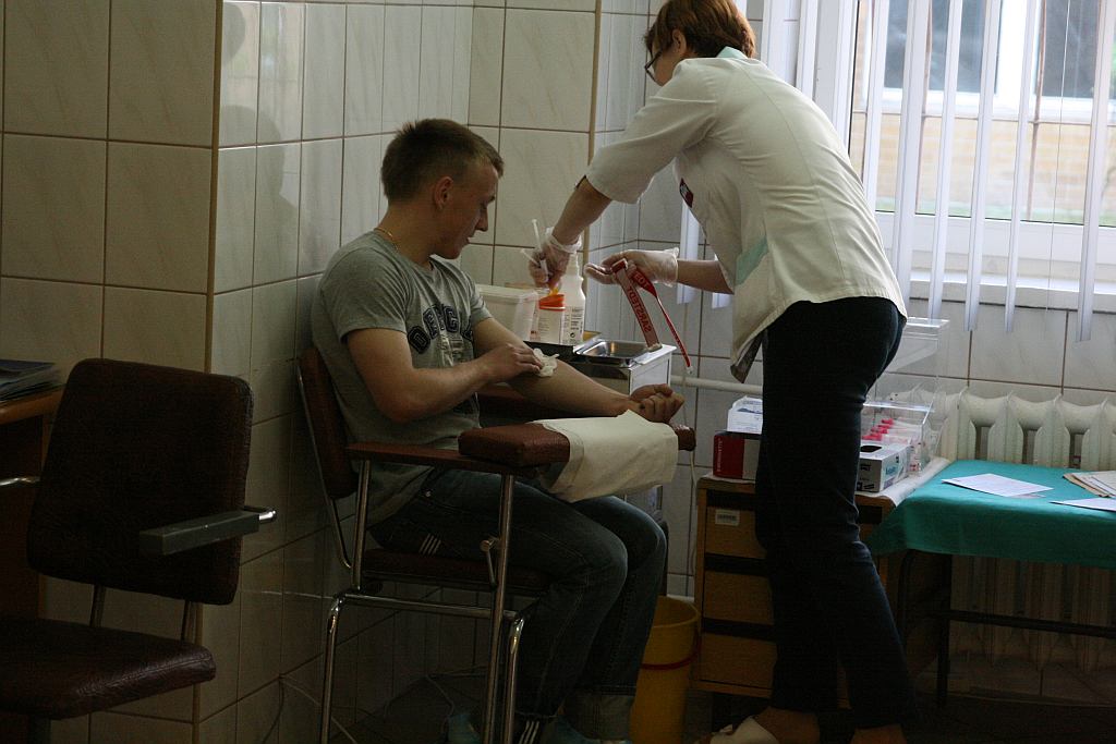 Oddali krew jak obiecali