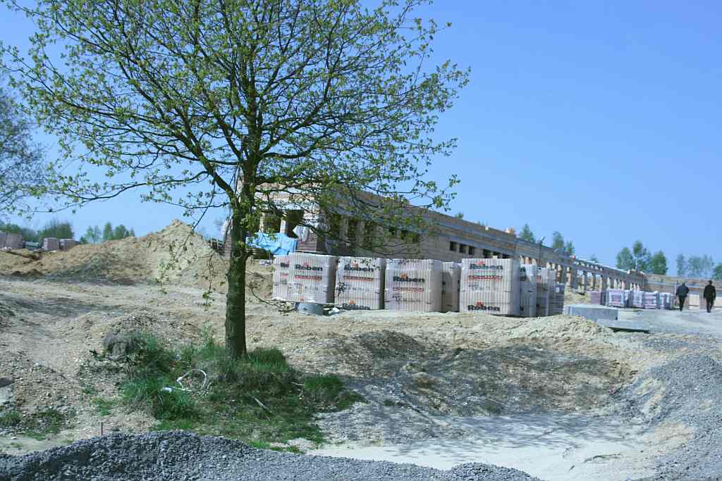 Budowa cmentarza w Jaszkowie