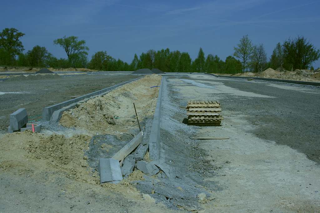 Budowa cmentarza w Jaszkowie