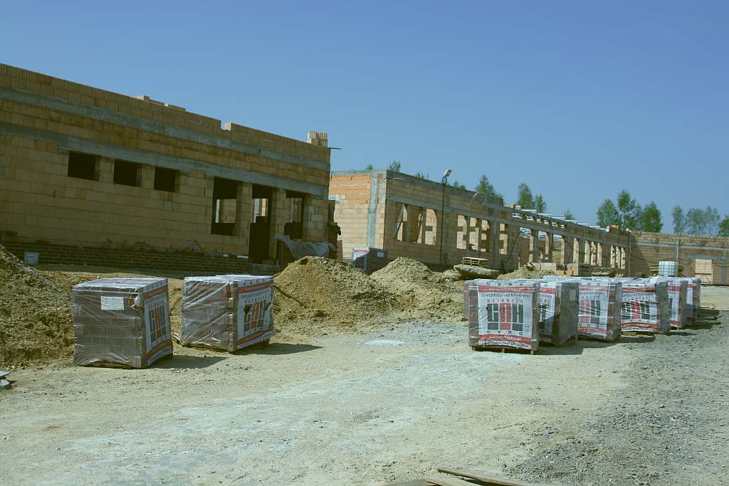 Budowa cmentarza w Jaszkowie