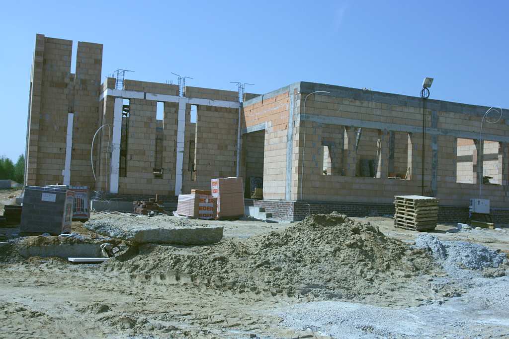 Budowa cmentarza w Jaszkowie