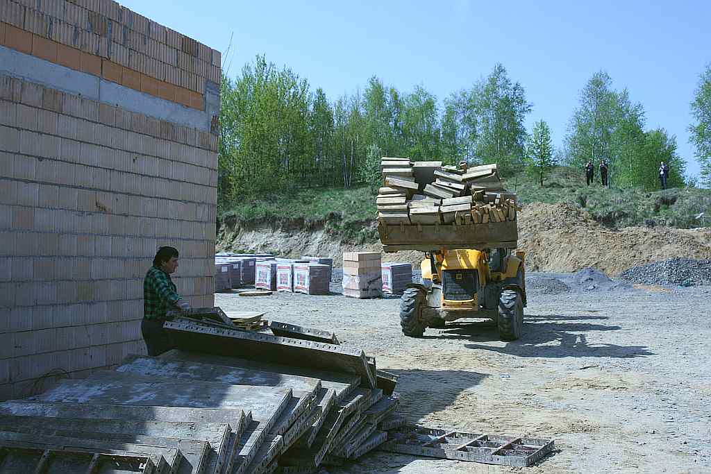 Budowa cmentarza w Jaszkowie