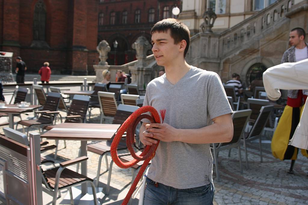 Upomnieli się o zwierzęta na płycie Rynku