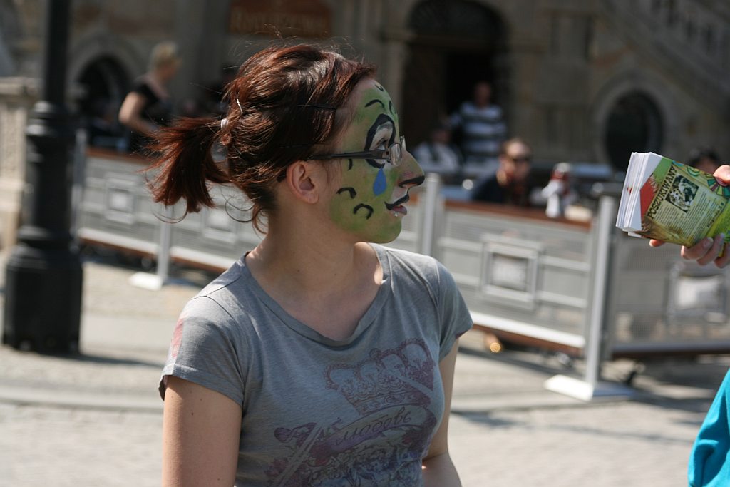 Upomnieli się o zwierzęta na płycie Rynku