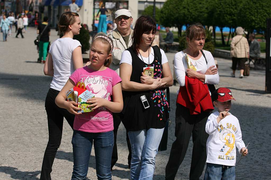 Upomnieli się o zwierzęta na płycie Rynku