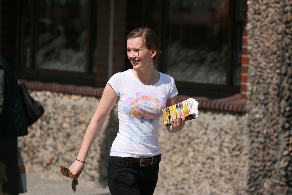 Upomnieli się o zwierzęta na płycie Rynku