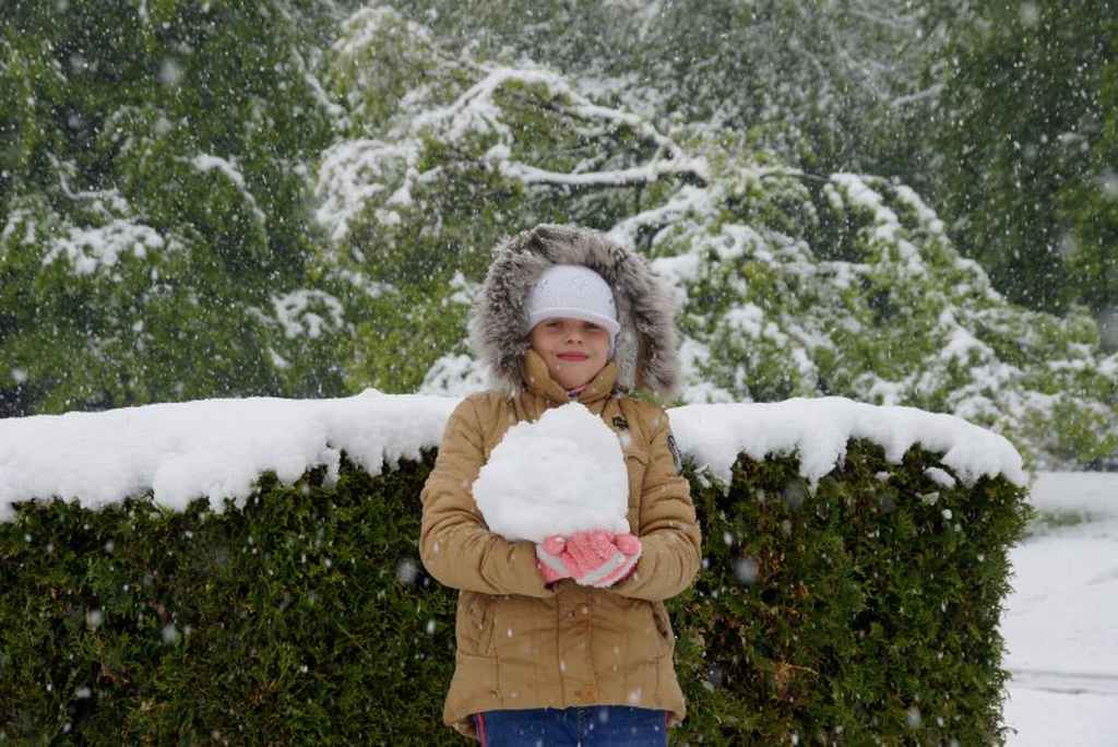 Zima w maju z kontaktu