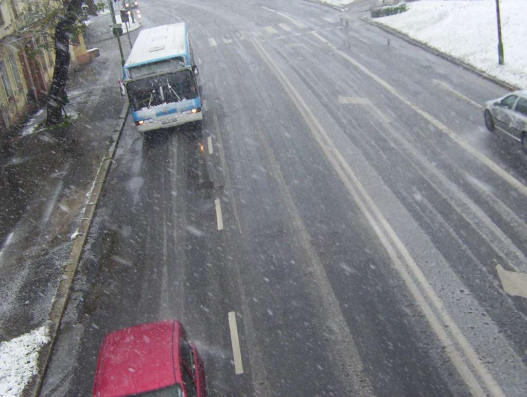 Zima w maju z kontaktu