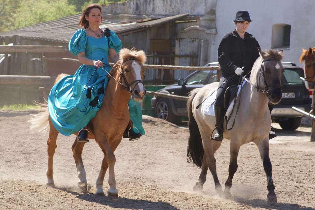 Zawody jeździeckie w Golance