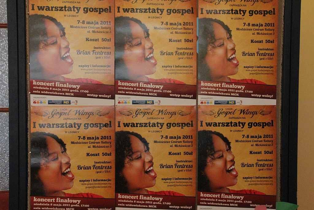 I Warsztaty Gospel w Legnicy