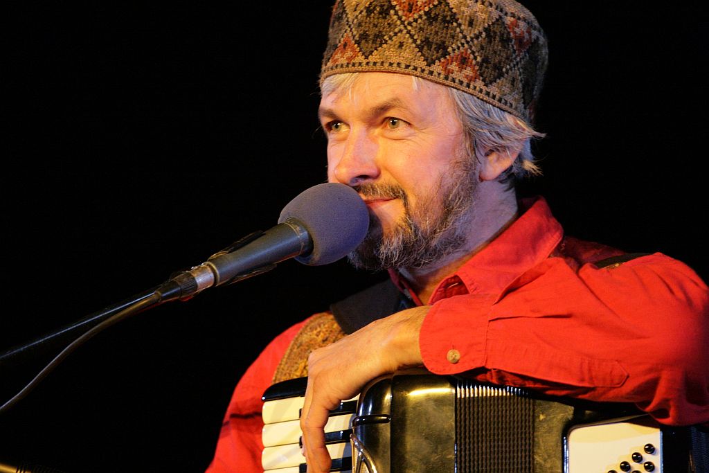 Jacek Hałas na scenie Nowego Świata