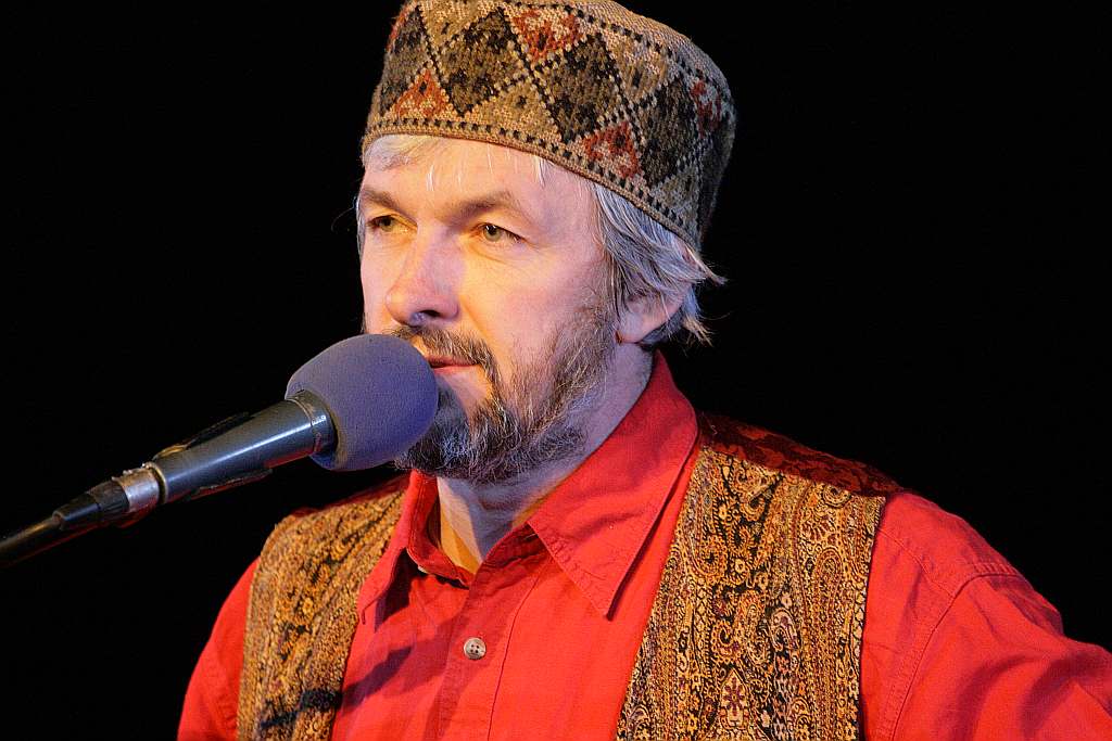 Jacek Hałas na scenie Nowego Świata