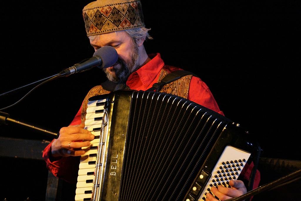 Jacek Hałas na scenie Nowego Świata