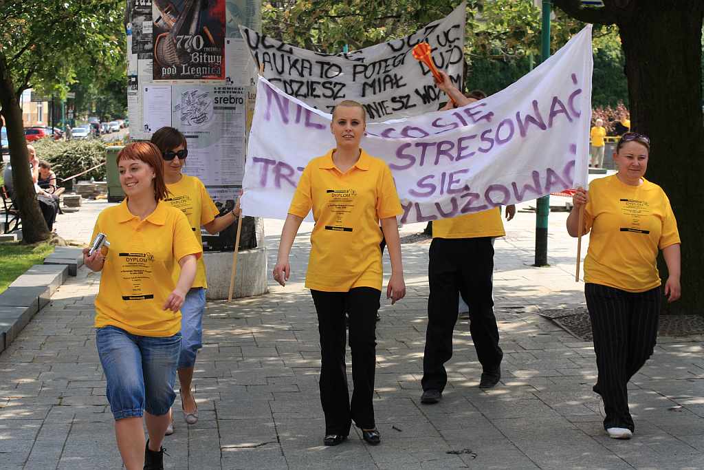 Studenci przejęli władzę w Legnicy