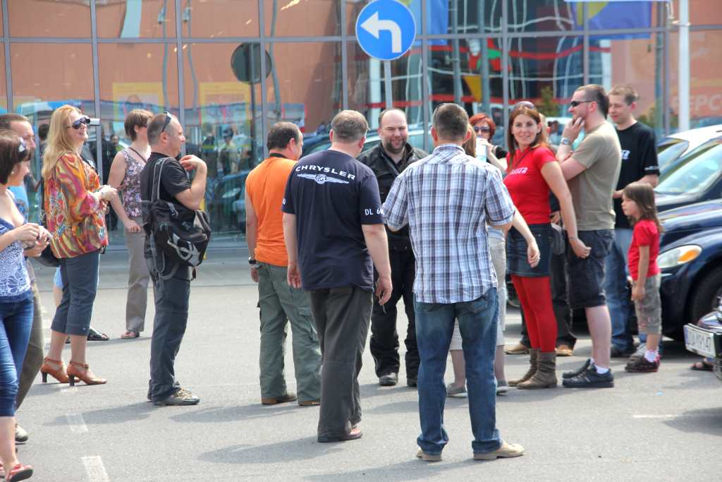 Zlot Chryslerów w Legnicy