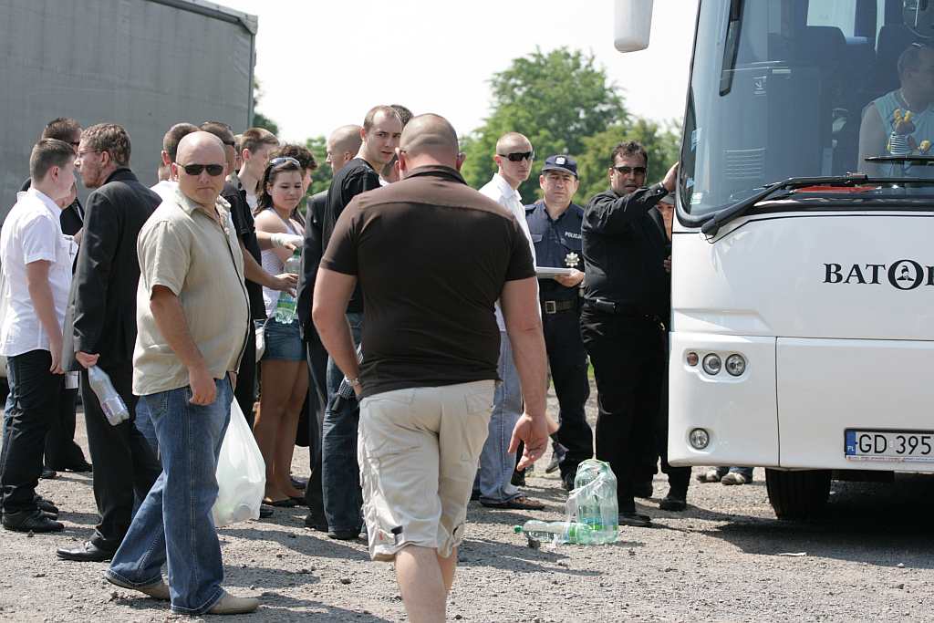 Kibice pojechali na wycieczkę